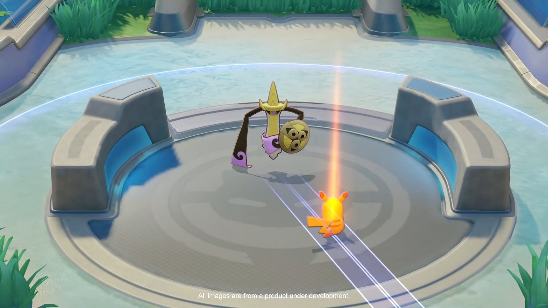 Aegislash has become a very impressive jungle character (Image via TiMi Studios)