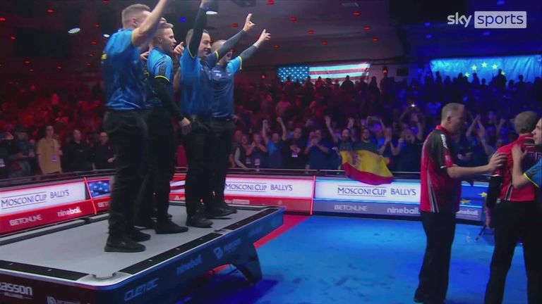 Europe took home the Mosconi Cup for the fourth year in a row last time out