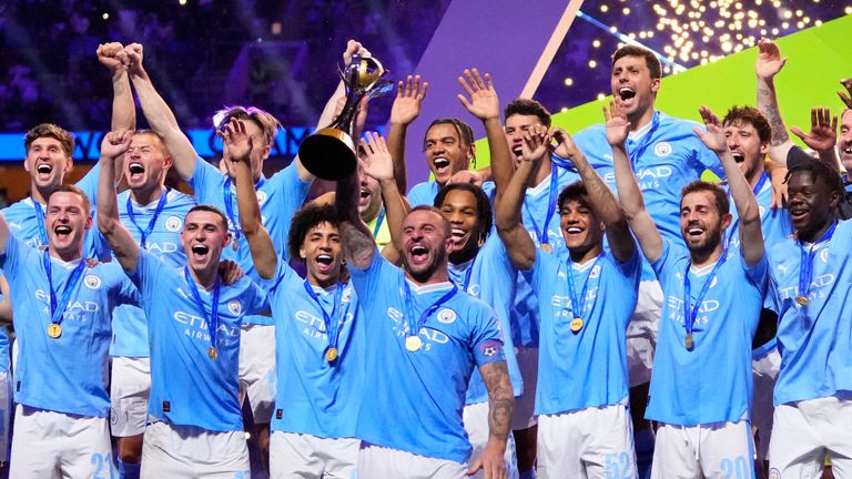 Manchester City lift the Club World Cup