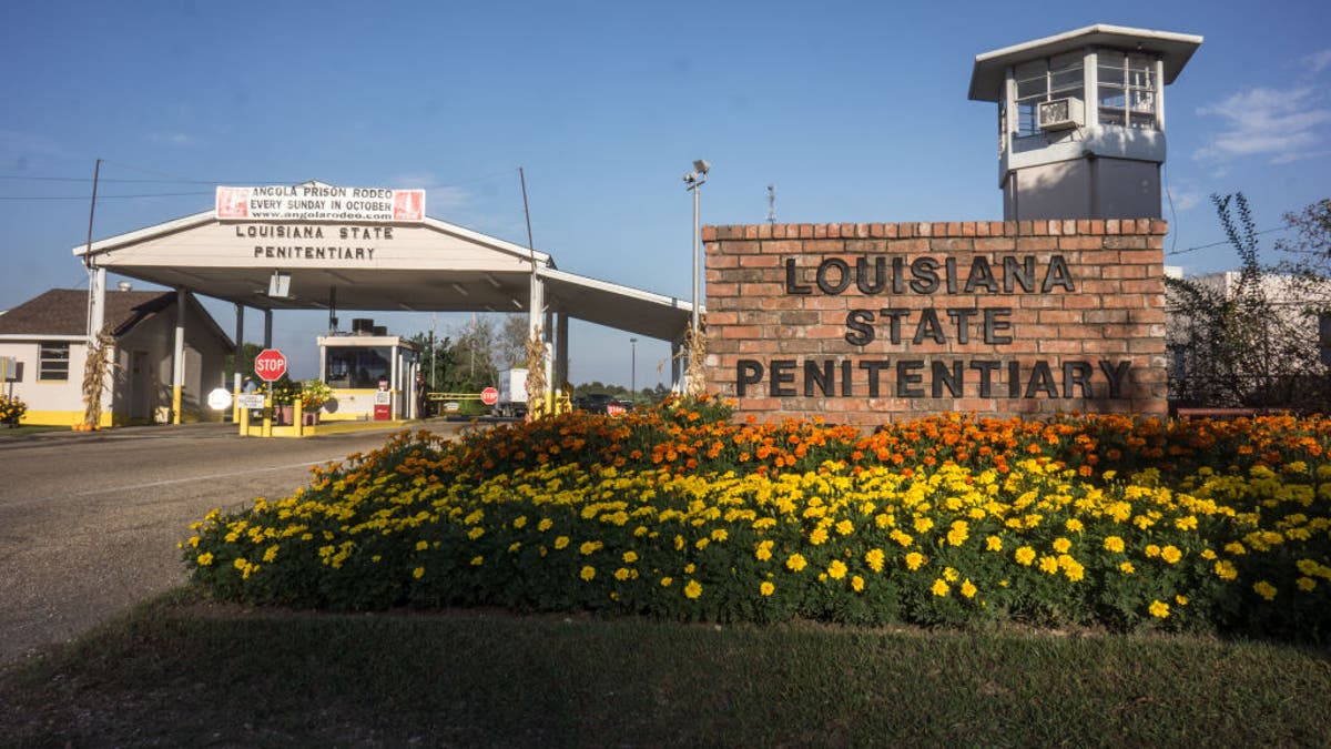 Angola Prison entrance in 2013