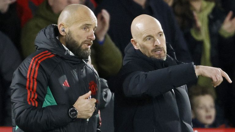 Erik ten Hag oversees Man Utd's latest setback