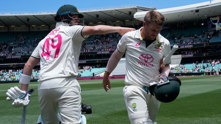 Australia's David Warner