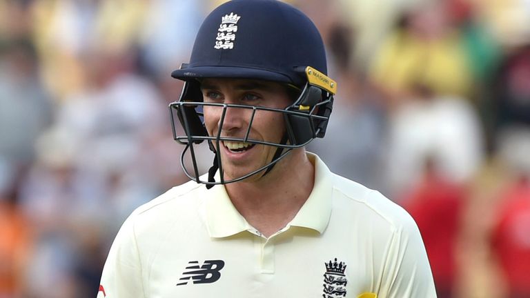 Dan Lawrence in 2021 during the Test between England and New Zealand at Edgbaston