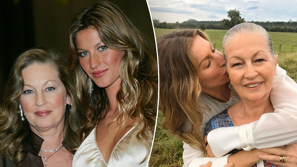 Gisele Bundchen and her mom Vania