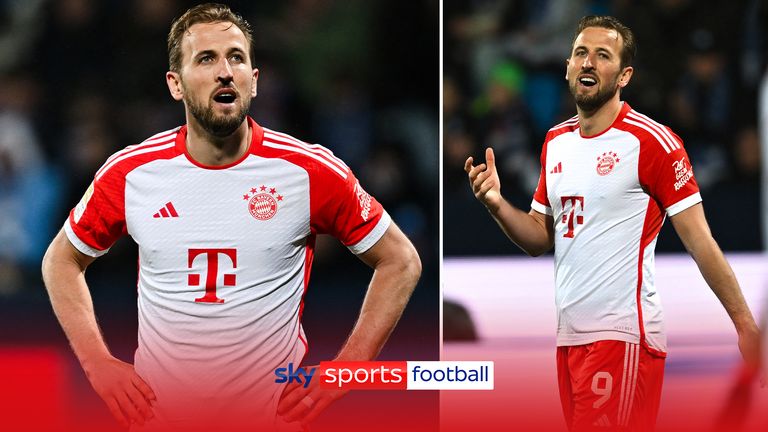 HARRY KANE BAYERN MUNICH STRUGGLES