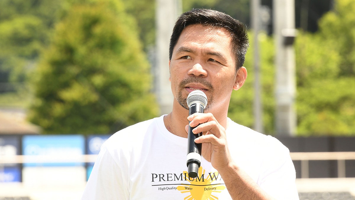 Manny Pacquiao speaks