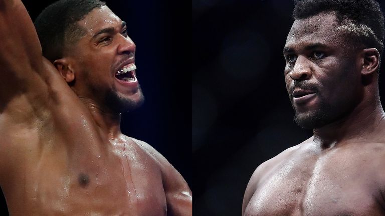Francis Ngannou Anthony Joshua 