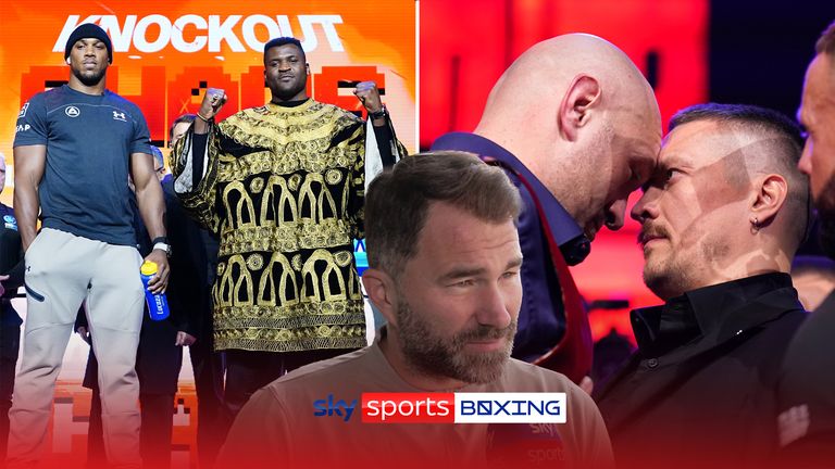 Eddie Hearn on Joshua-Ngannou and Fury-Usyk