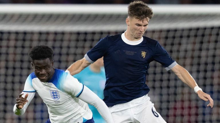 Kieran Tierney last played for Scotland in a friendly against England at Hampden Park in September 2023