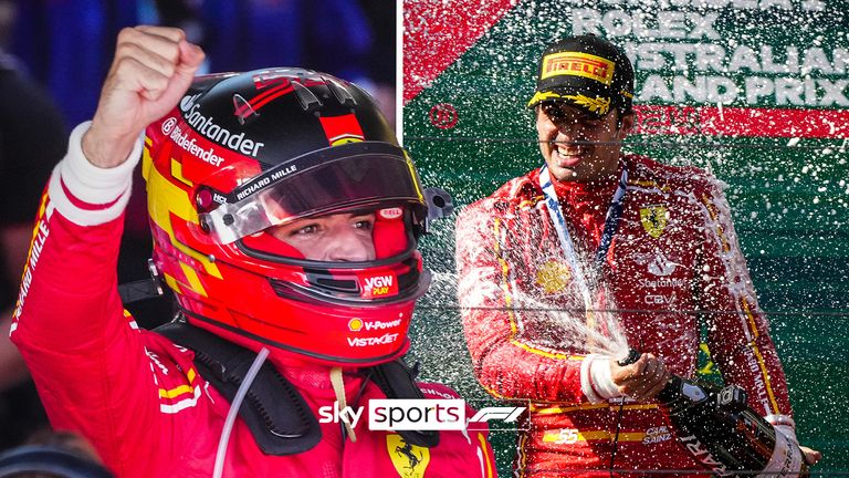 CARLOS SAINZ AUS 25 MARCH 24