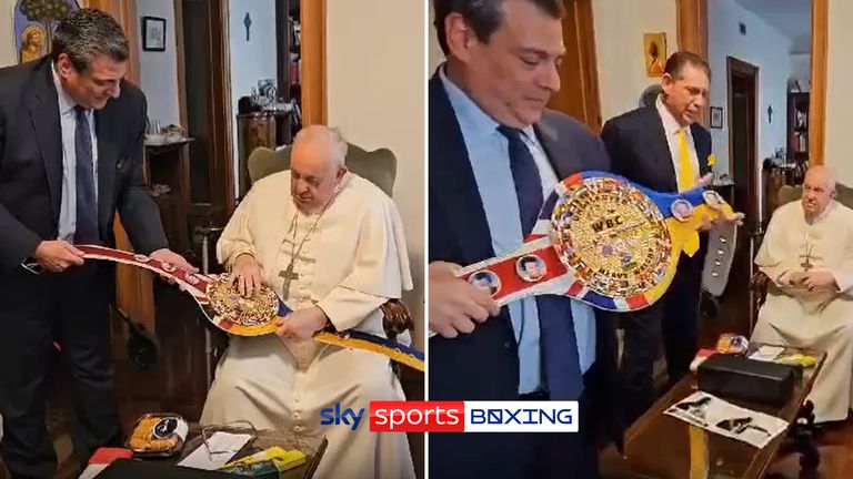 WBC Belt Pope