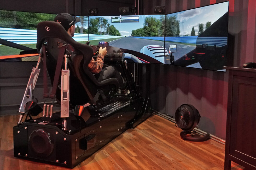 The Motion Pro II is CXC's bread and butter simulator.