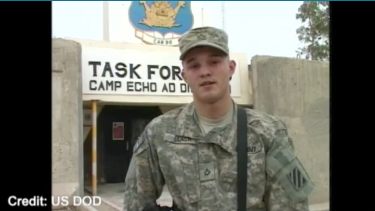 Gordon Black in Iraq