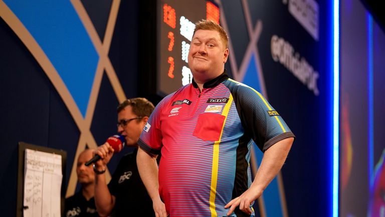 Take a look at some of Ricky Evans' best and funniest moments at the World Darts Championship