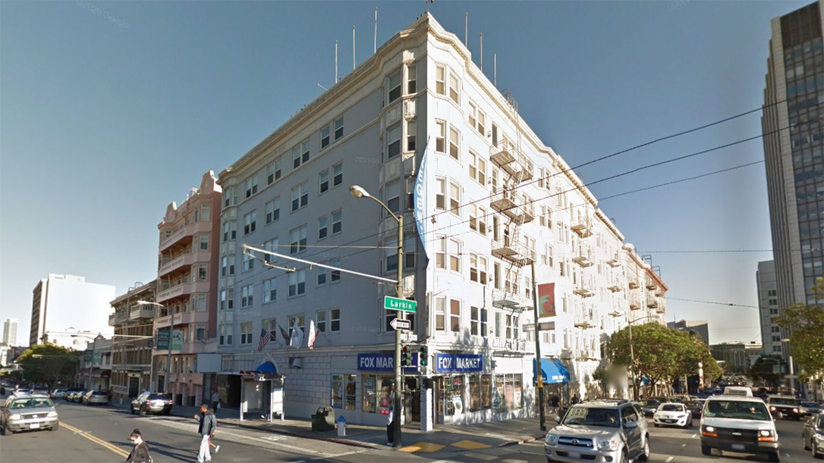 A general view of Hotel 587 in Tenderloin, San Francisco