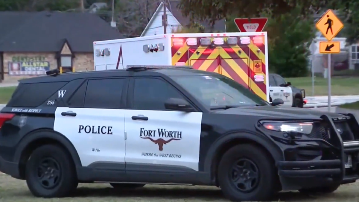 Fort Worth police car