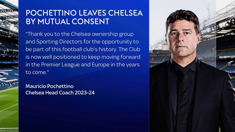 The 52-year-old guided Chelsea to a sixth-placed finish in the Premier League this season
