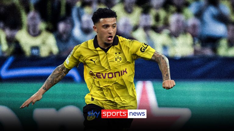 Erik ten Hag praises Jadon Sancho but won't be drawn on his future