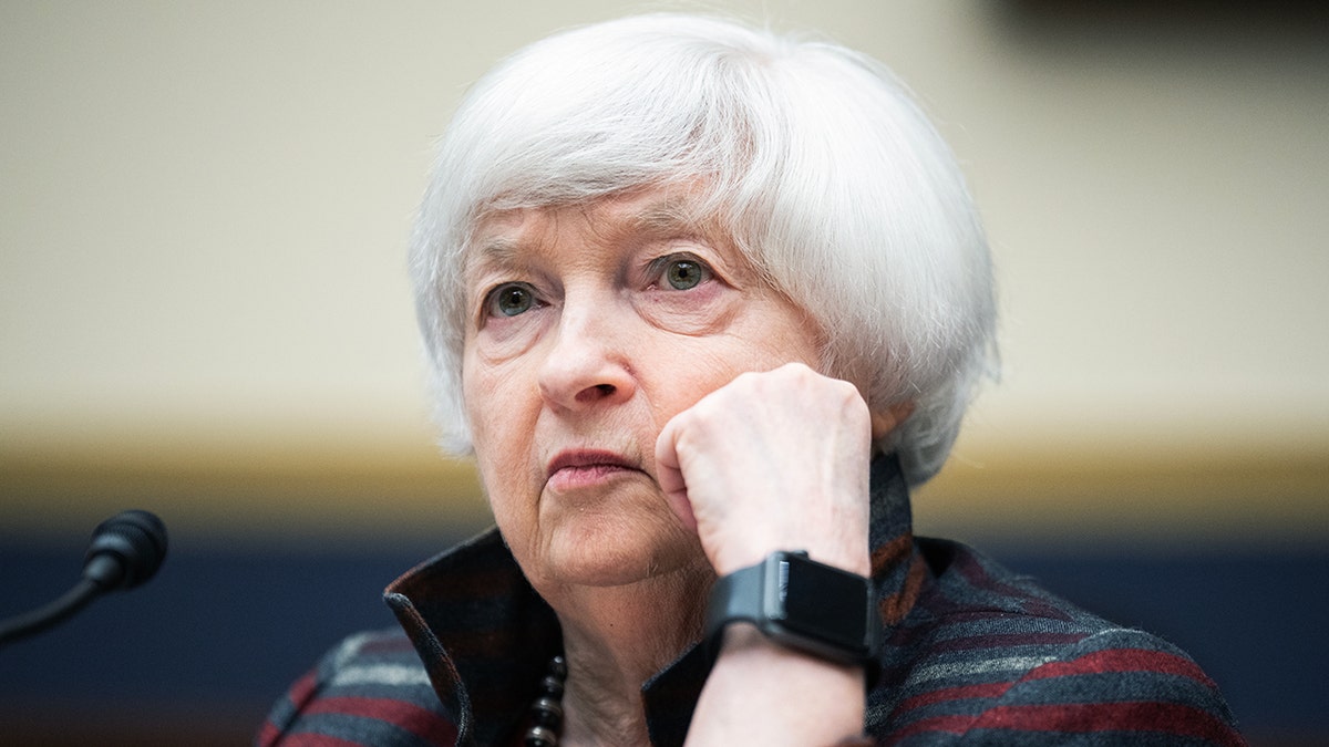 Treasury Secretary Janet Yellen, testifies during the House Financial Services Committee hearing.