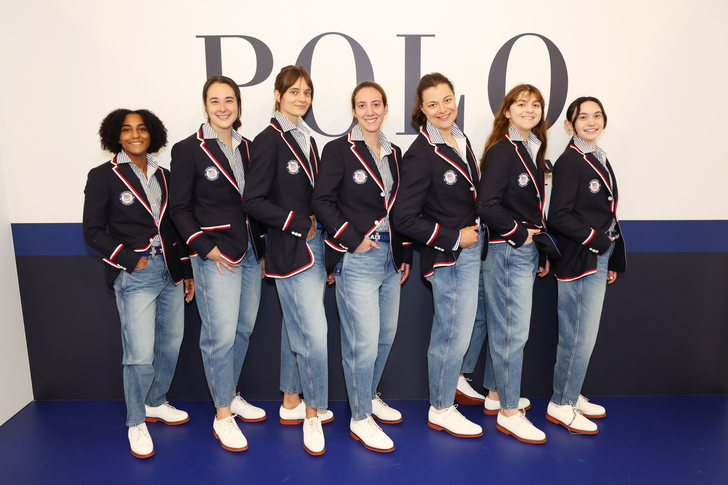 The Team USA opening ceremony uniform.