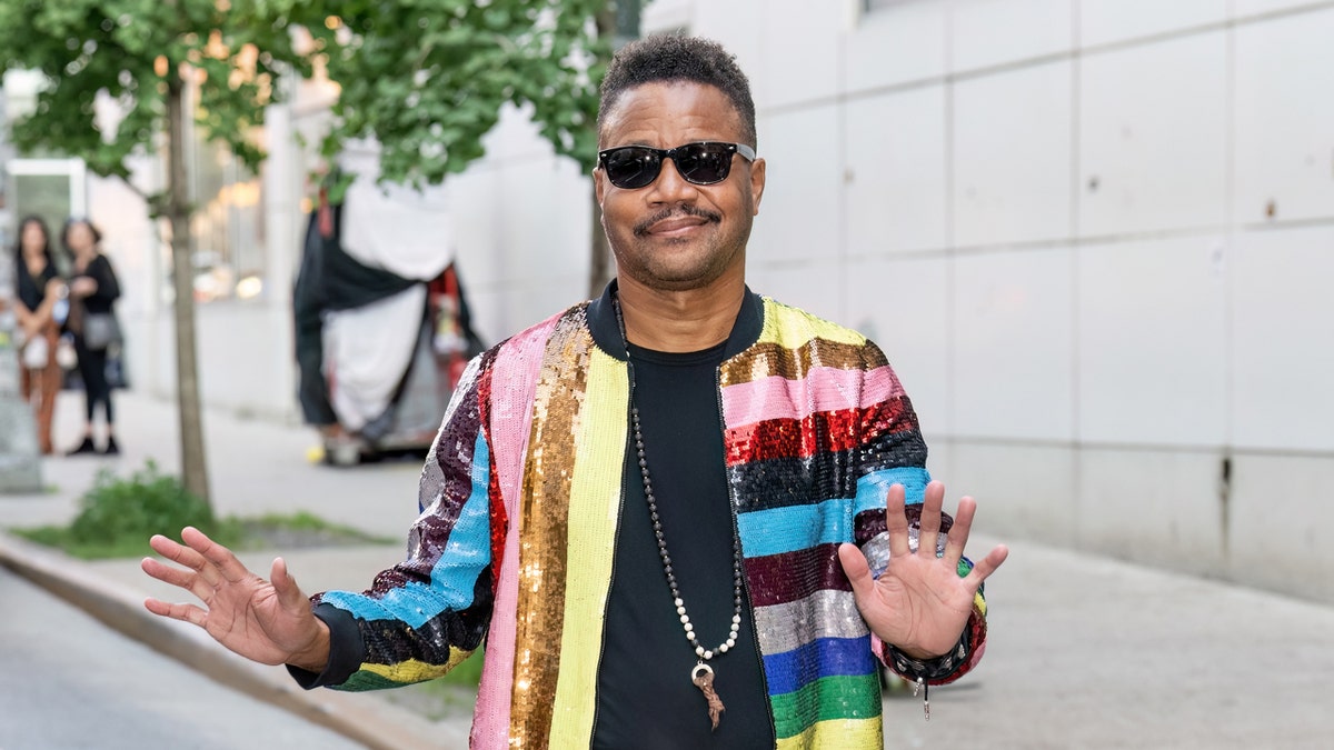 Cuba Gooding Jr. outside an event