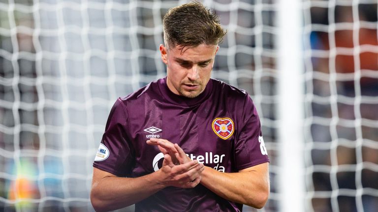 Hearts failed to progress in the Europa League