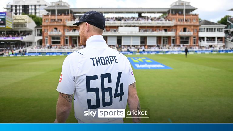 Ben Stokes reflects on the sad passing of former England and Surrey batter Graham Thorpe at the age of 55.