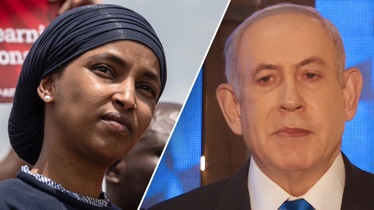 Ilhan Omar and Benjamin Netanyahu