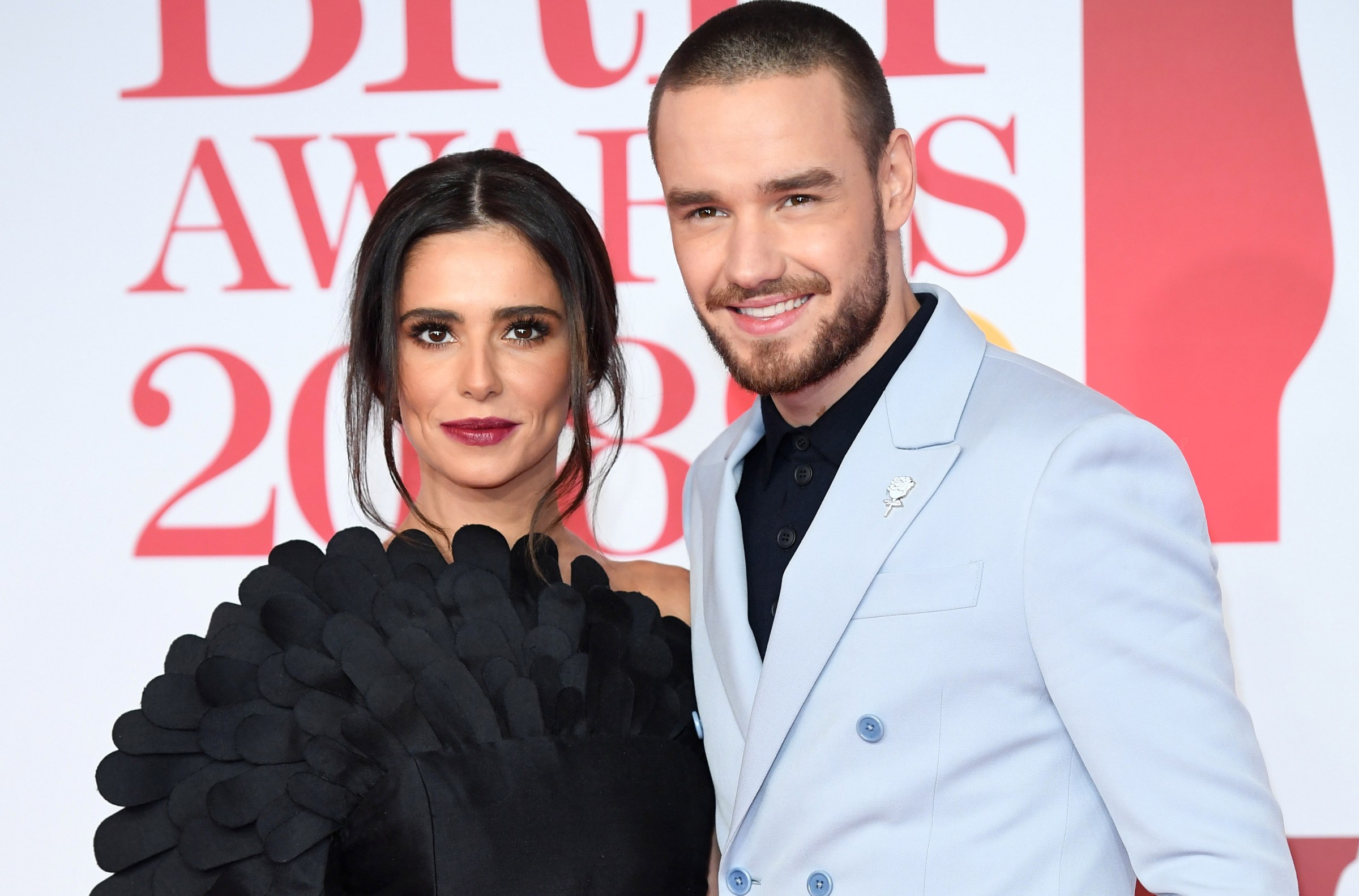 Liam Payne and Cheryl Cole at the 2018 BRIT Awards on February 21, 2018.