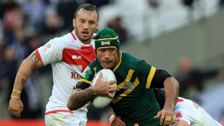 England vs Australia, rugby league, Four Nations 2016 (Getty Images)