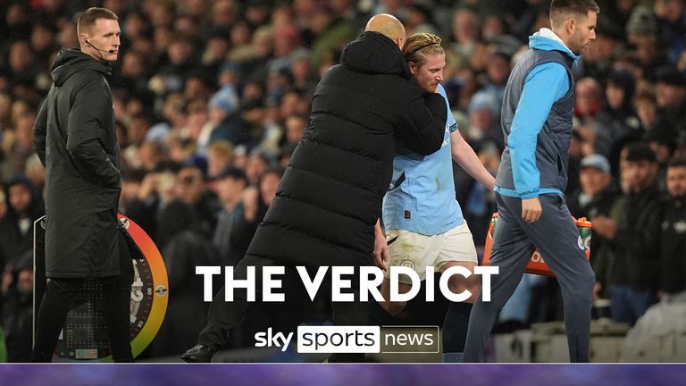 Sky Sports News' Ben Ransom reflects on Manchester City's 3-0 victory over Nottingham Forest which puts City back in the Premier League top four. 