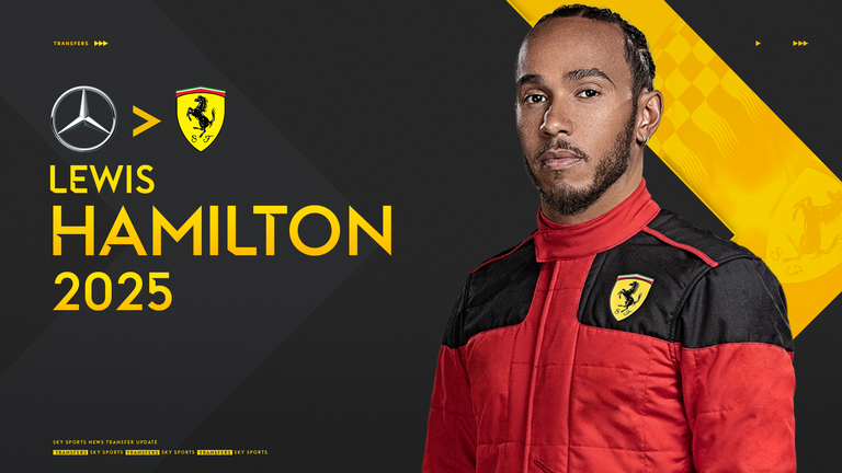 Lewis Hamilton is joining Ferrari on a multi-year deal from 2025