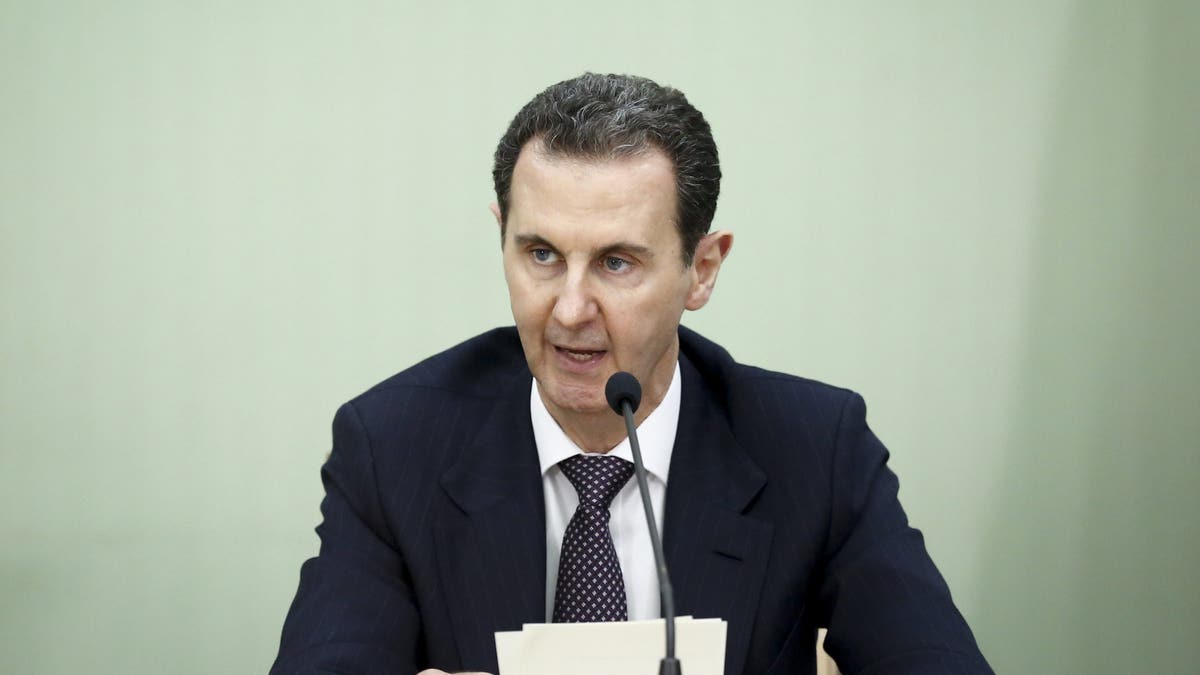 Assad speaking