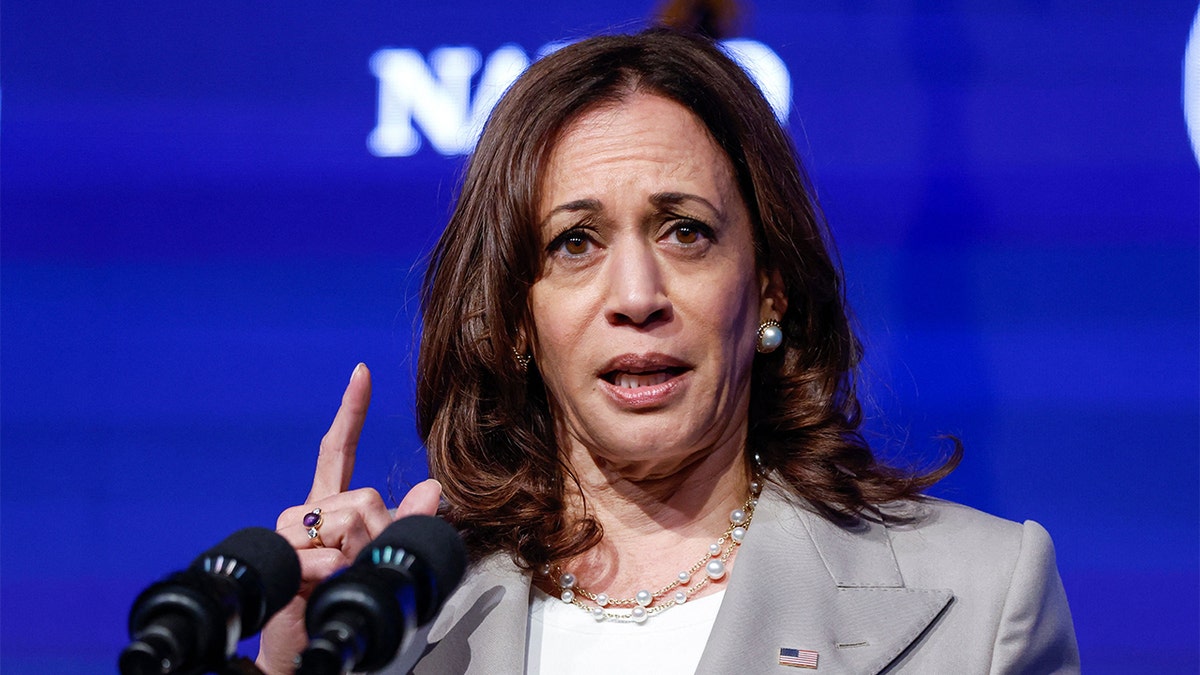 Kamala Harris speaks