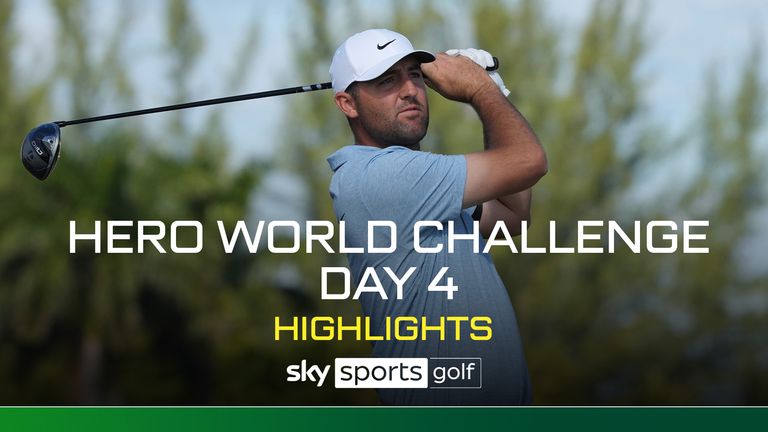 Highlights from the third round of the Hero World Challenge at Albany in the Bahamas, an event hosted by Tiger Woods.