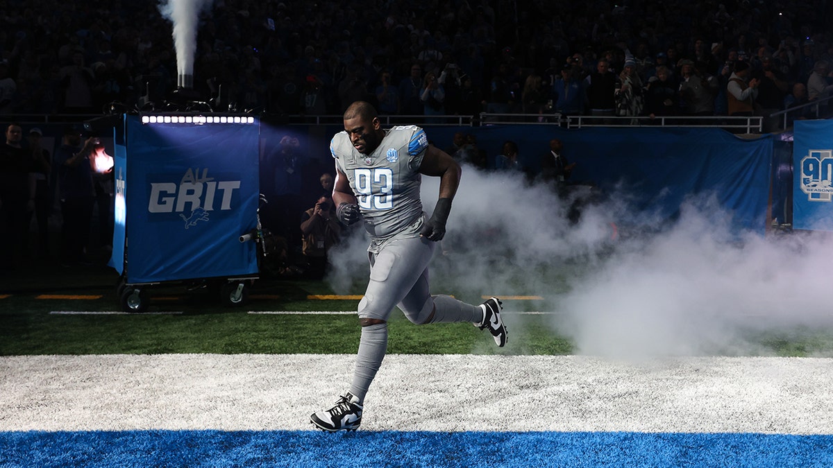 Paschal running onto field