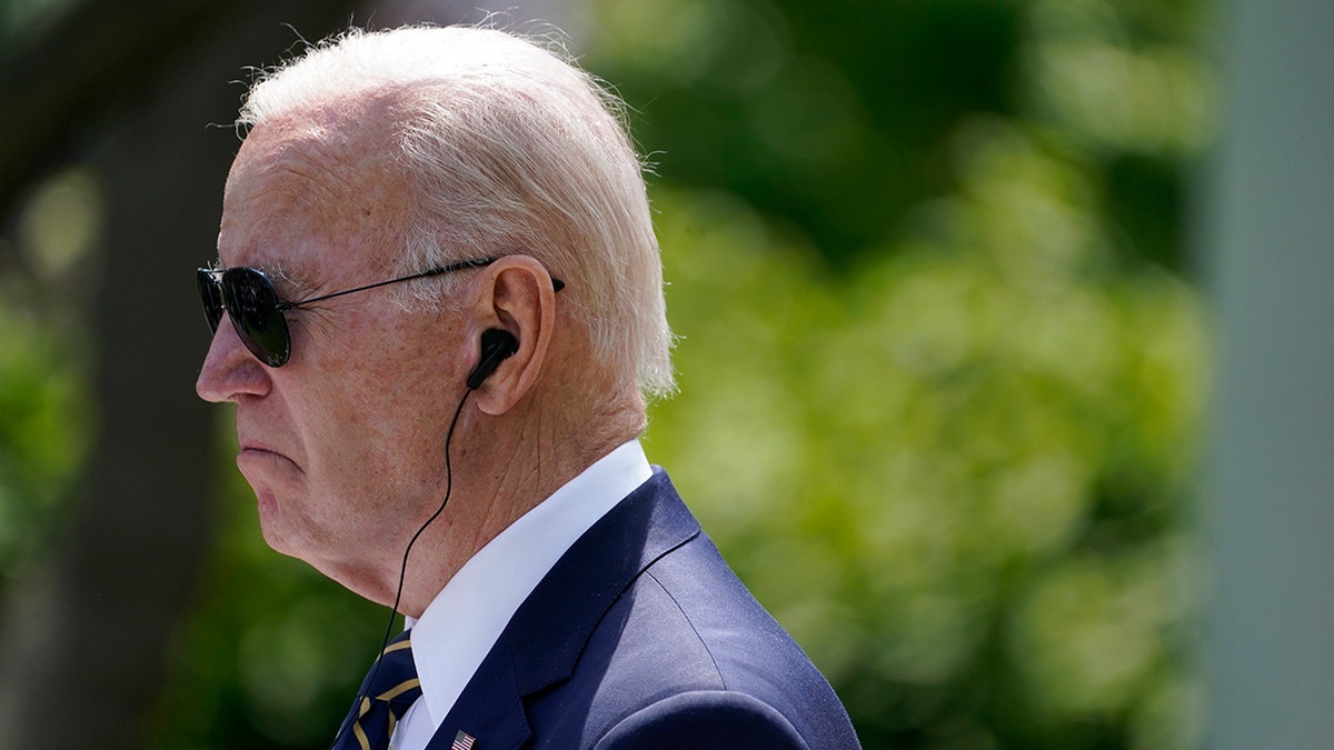 President Biden participates in press conference at the White House with South Koreas president