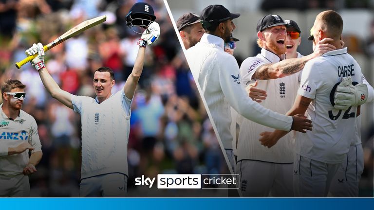 Sky Sports' Nasser Hussain reflects on Harry Brook's blistering ton and how New Zealand crumbled as the hosts close day one of second Test on 86-5, trailing by 194 runs