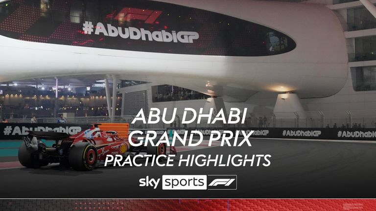 Highlights from Friday's practice sessions at the Abu Dhabi Grand Prix.