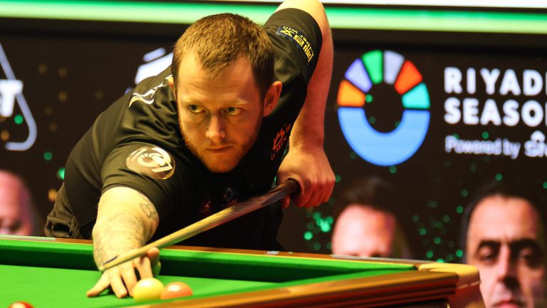 Mark Allen won the Riyadh Season Snooker Championship