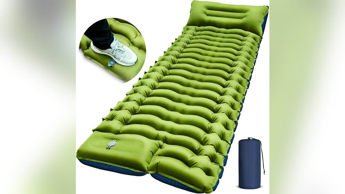 Sleep better while you're camping when you use a sleeping pad. 