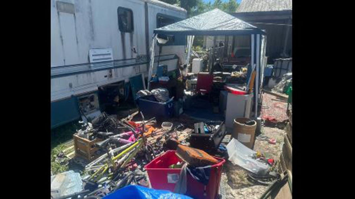 Ransacked Florida home