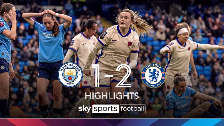 Manchester City 1-2 Chelsea | WSL highlights