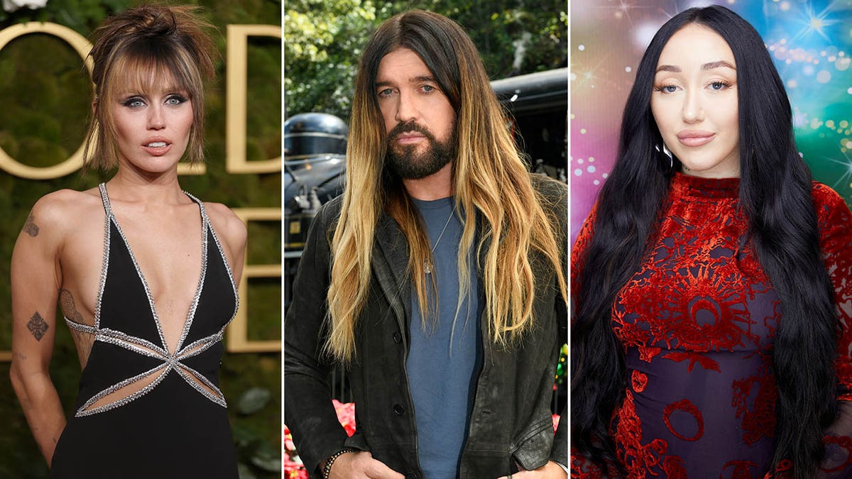 miley cyrus/billy ray cyrus/noah cyrus 