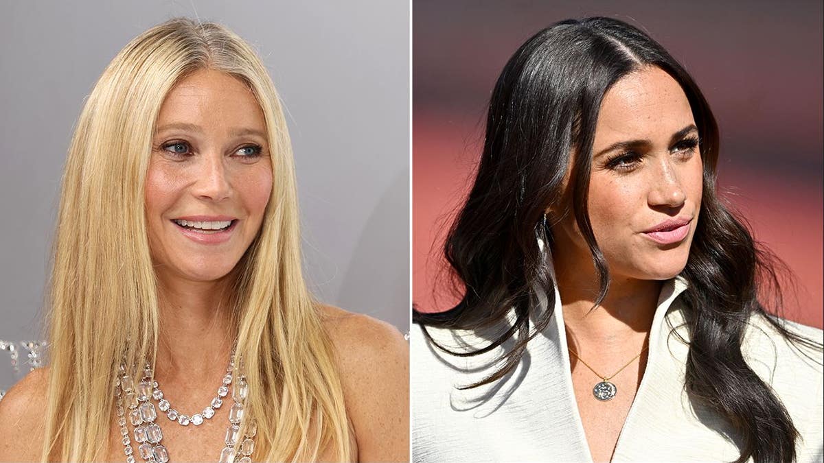 A split of Gwyneth Paltrow and Meghan Markle