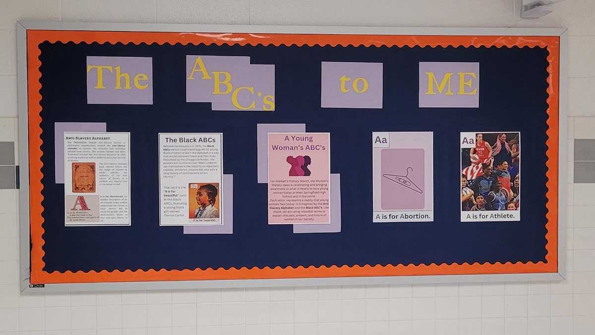 'ABCs to ME' display