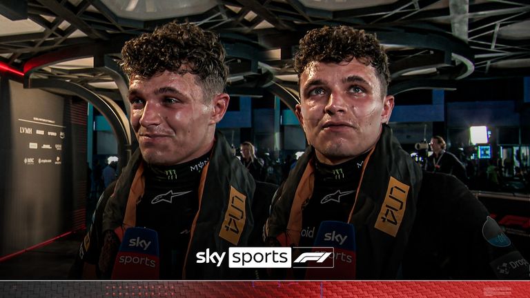 Lando Norris joked he's making life tough for himself after just missing out on the podium at the Saudi Arabian Grand Prix.