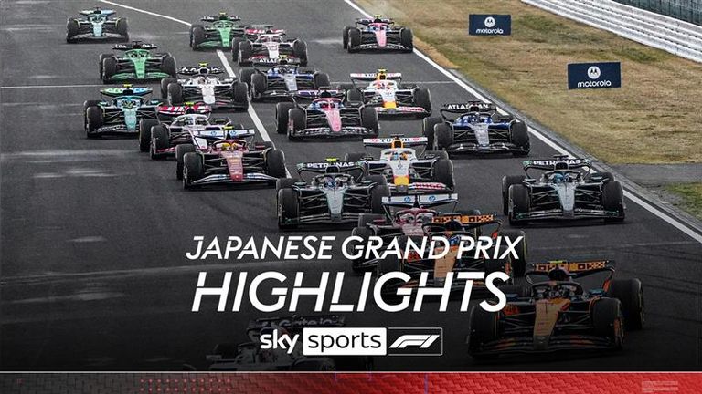 Japanese Grand Prix Highlights
