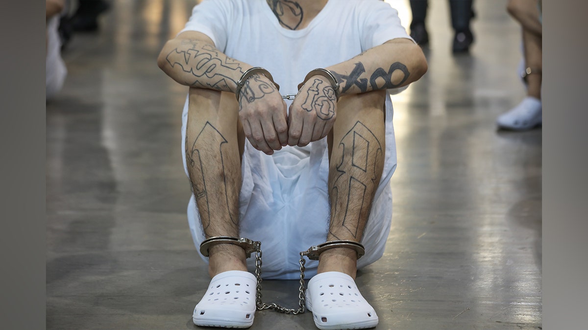 MS-13 gang member at CECOT