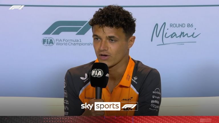 Lando Norris admitted he's trying to work on things behind the scenes than relying solely on McLaren upgrades to improve his performance this season.